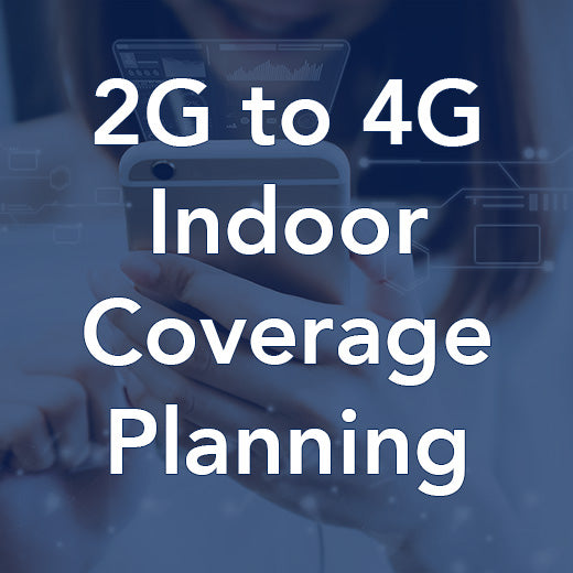 Planification de la couverture intérieure 2G à 4G